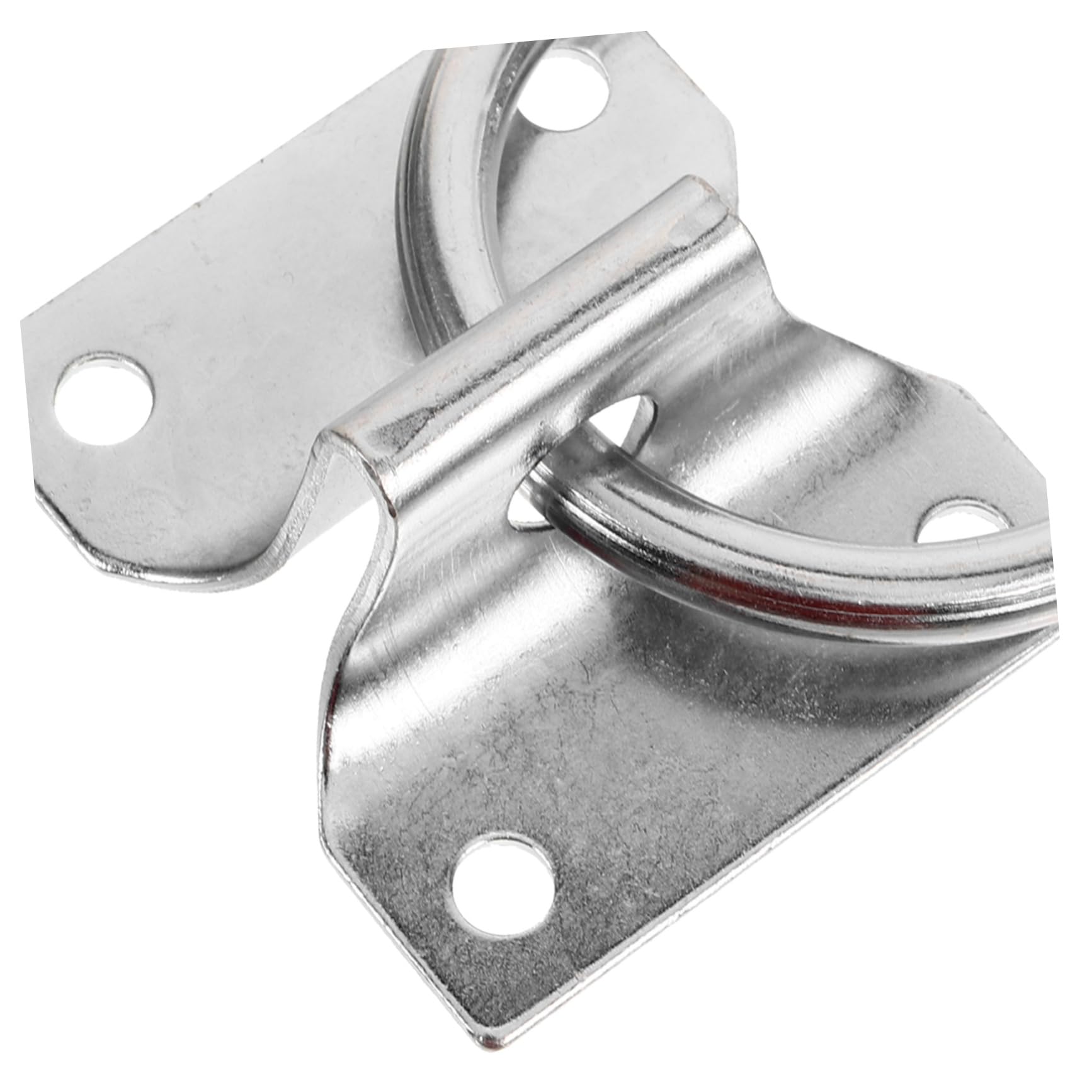 Gogogmee Horse Supplies Tie Ring for Horse 4pcs Tie Ring Cribbing Collar Design