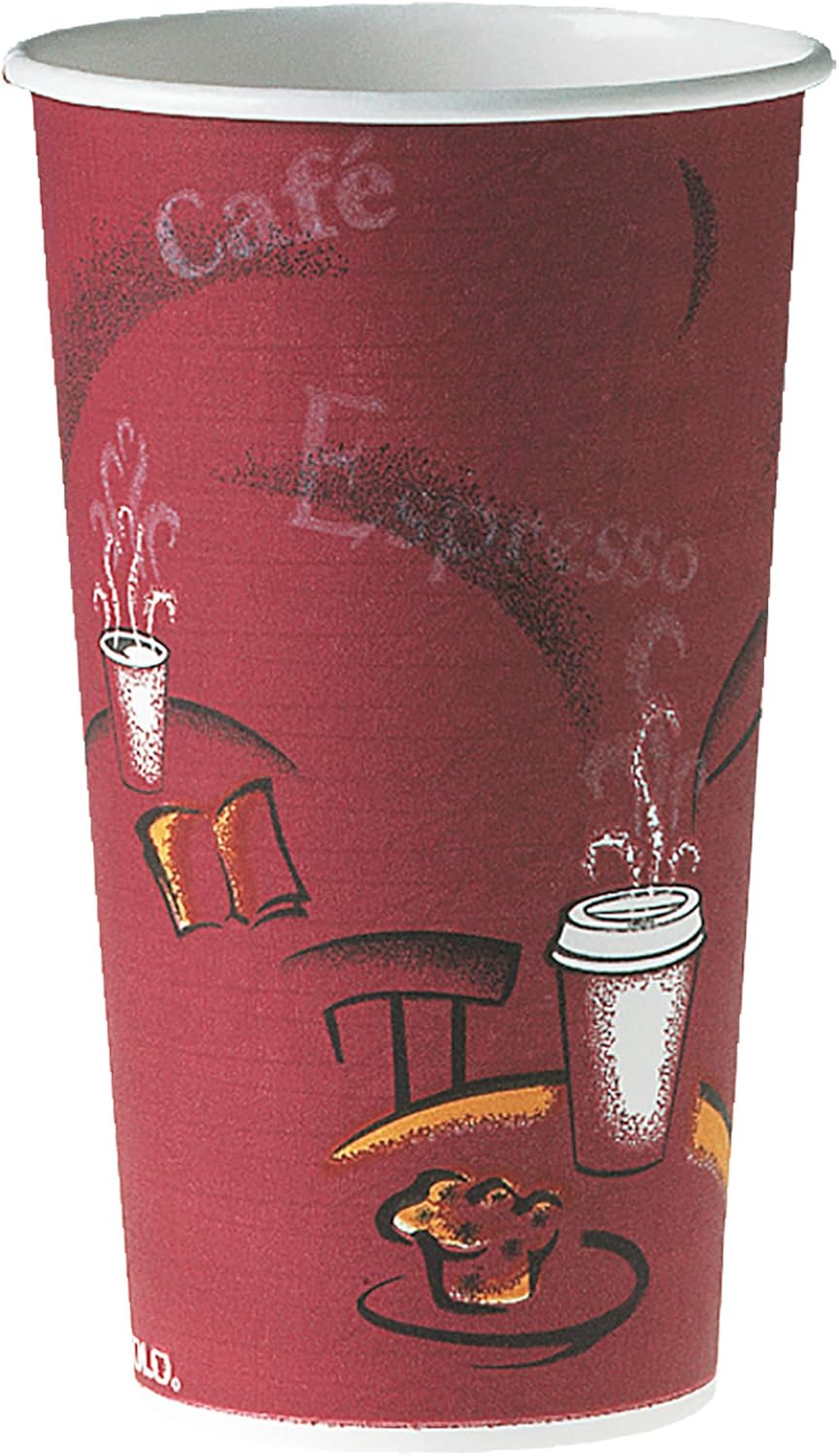 Solo 420SI-0041 20 oz Bistro SSP Paper Hot Cup (Case of 600)