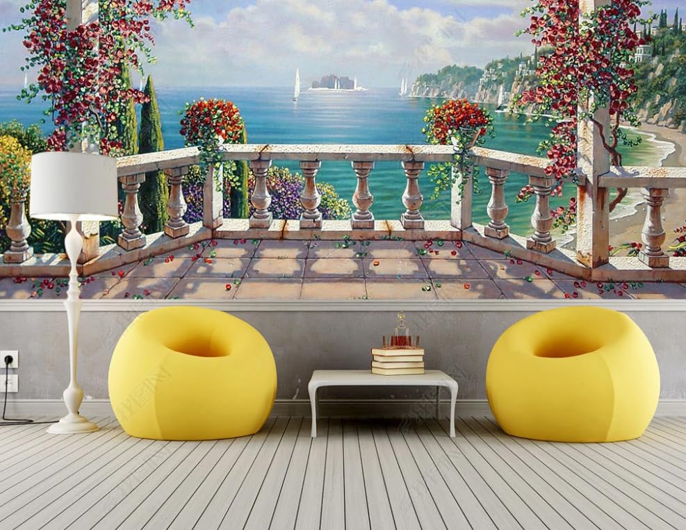 Poster géant mural lavable et résistant pour décoration murale de salon - 2