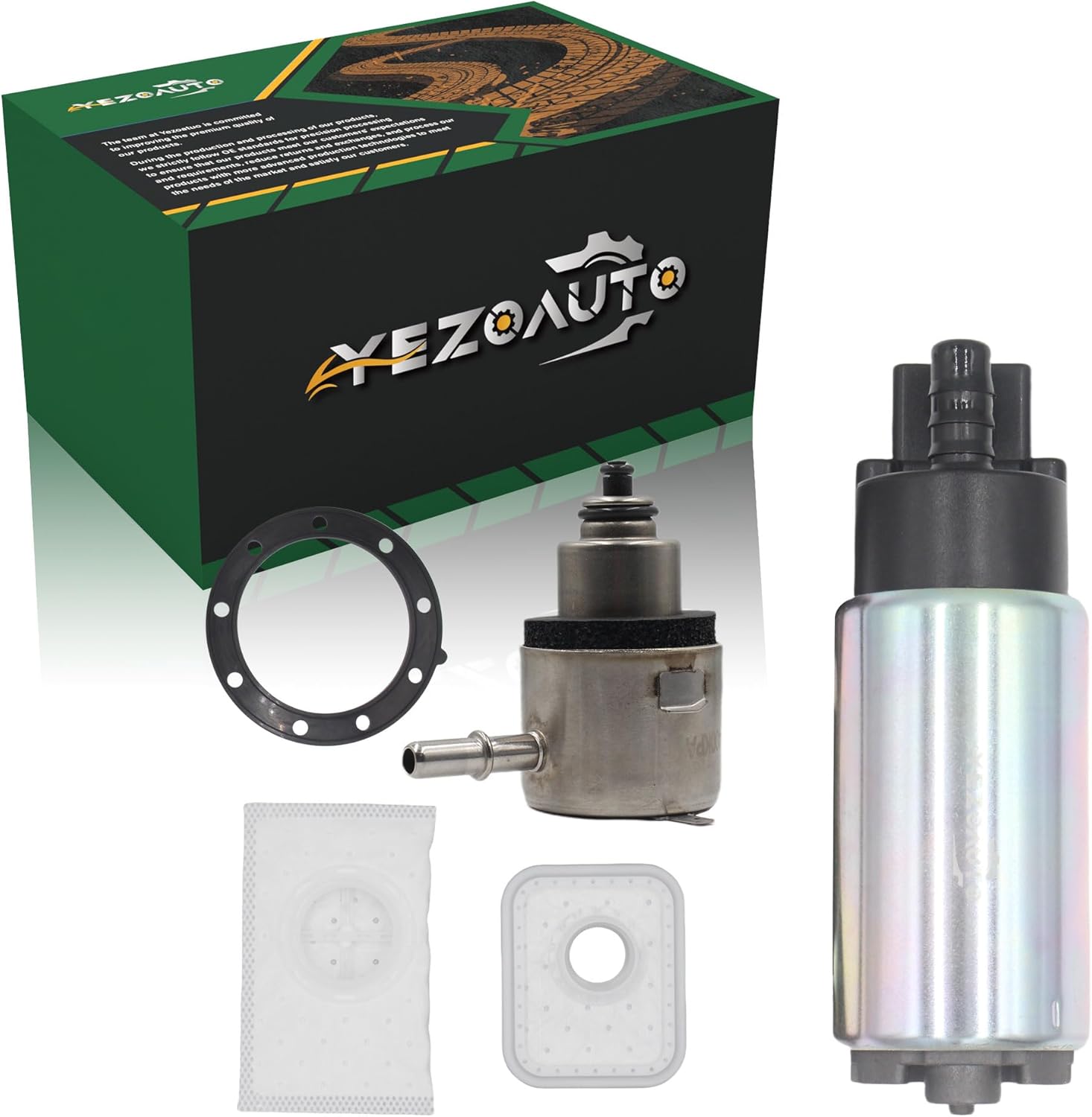 EFI Fuel Pump + Fuel Pressure Regulator + Strainer + Tank Seal for Sea-Doo 3D / Fish Pro/Challenger/Sportster/Sportster/Wake/GSX/GTI/GTX/RXP/RXT/SP 1998-2011 204560418