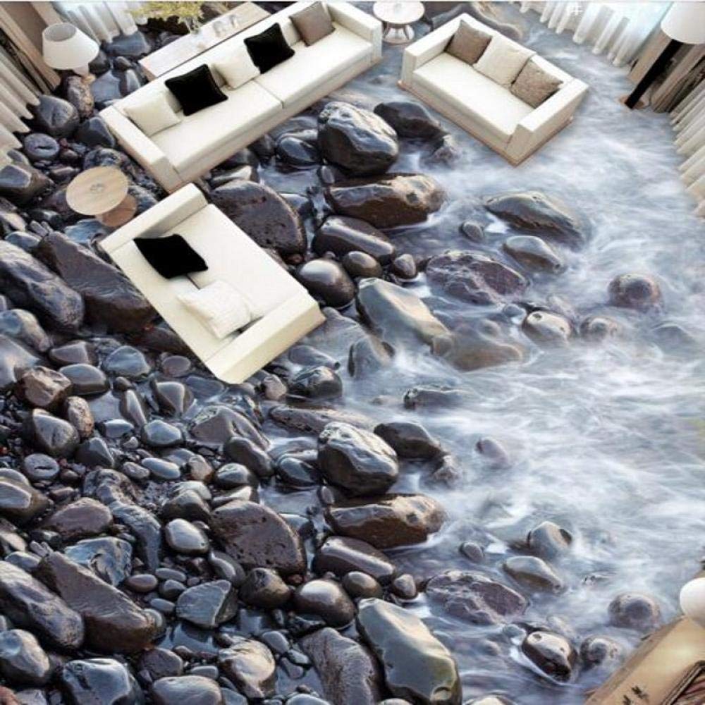 3D Floor Tiles Mural Customized Personalized 3D Floor Wallpaper Jiangshi Bathroom Super Environmental Protection 3D Painted Floor Stickers-430 * 300Cm