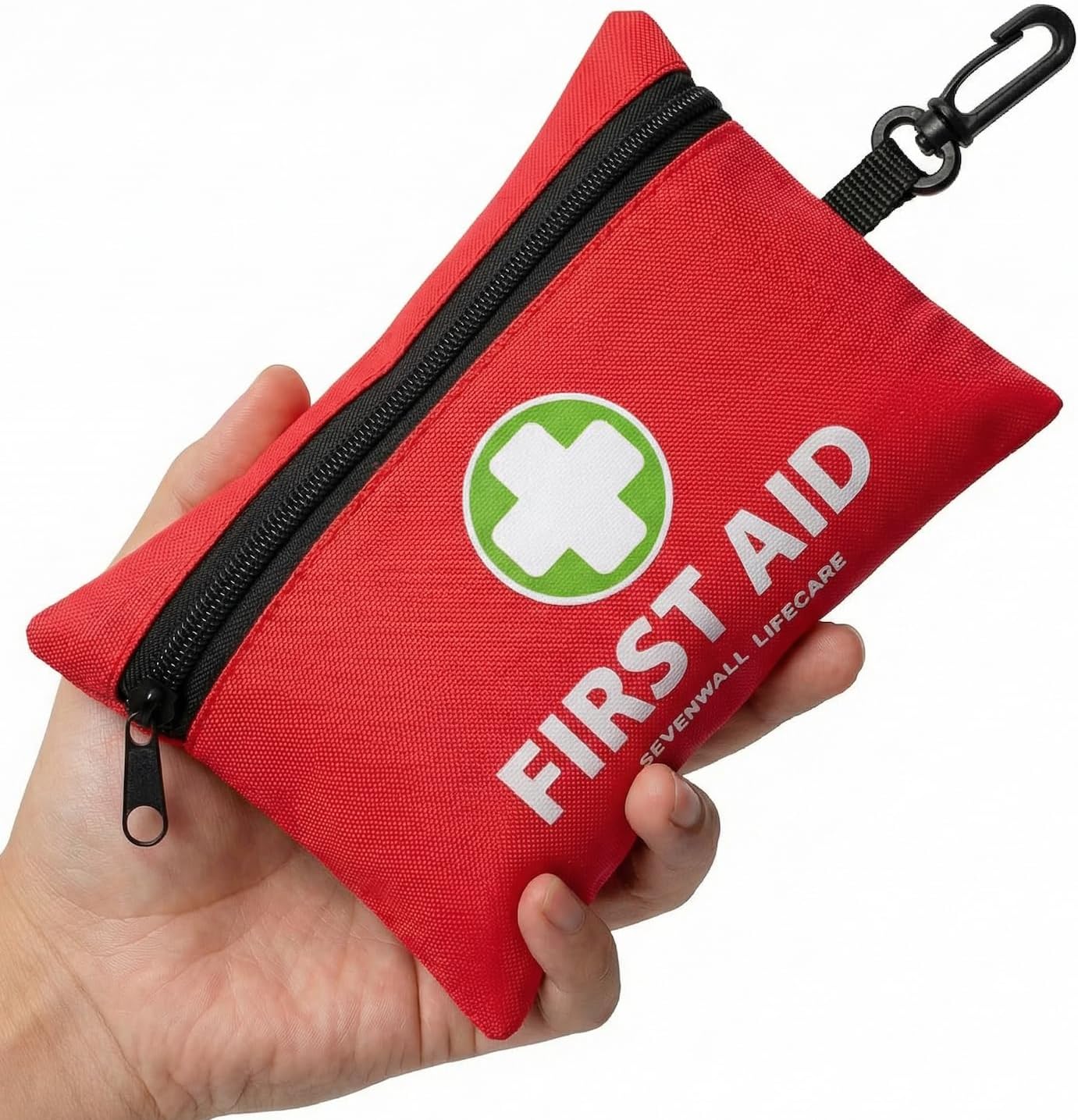 170 Piece Premium First Aid Kit Bag - Compact Emergency Medical Supplies for Home, Office, Car, Caravan, Workplace, Travel and Sports