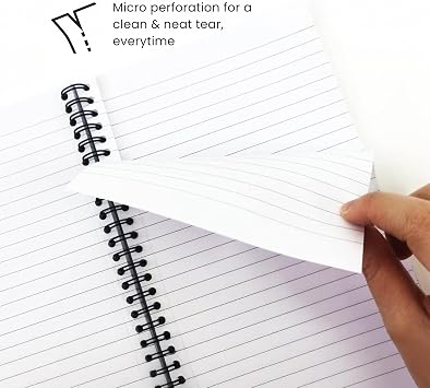Noti A5 Jot-On Writing Notepad, 200 Pages, Pack of 3