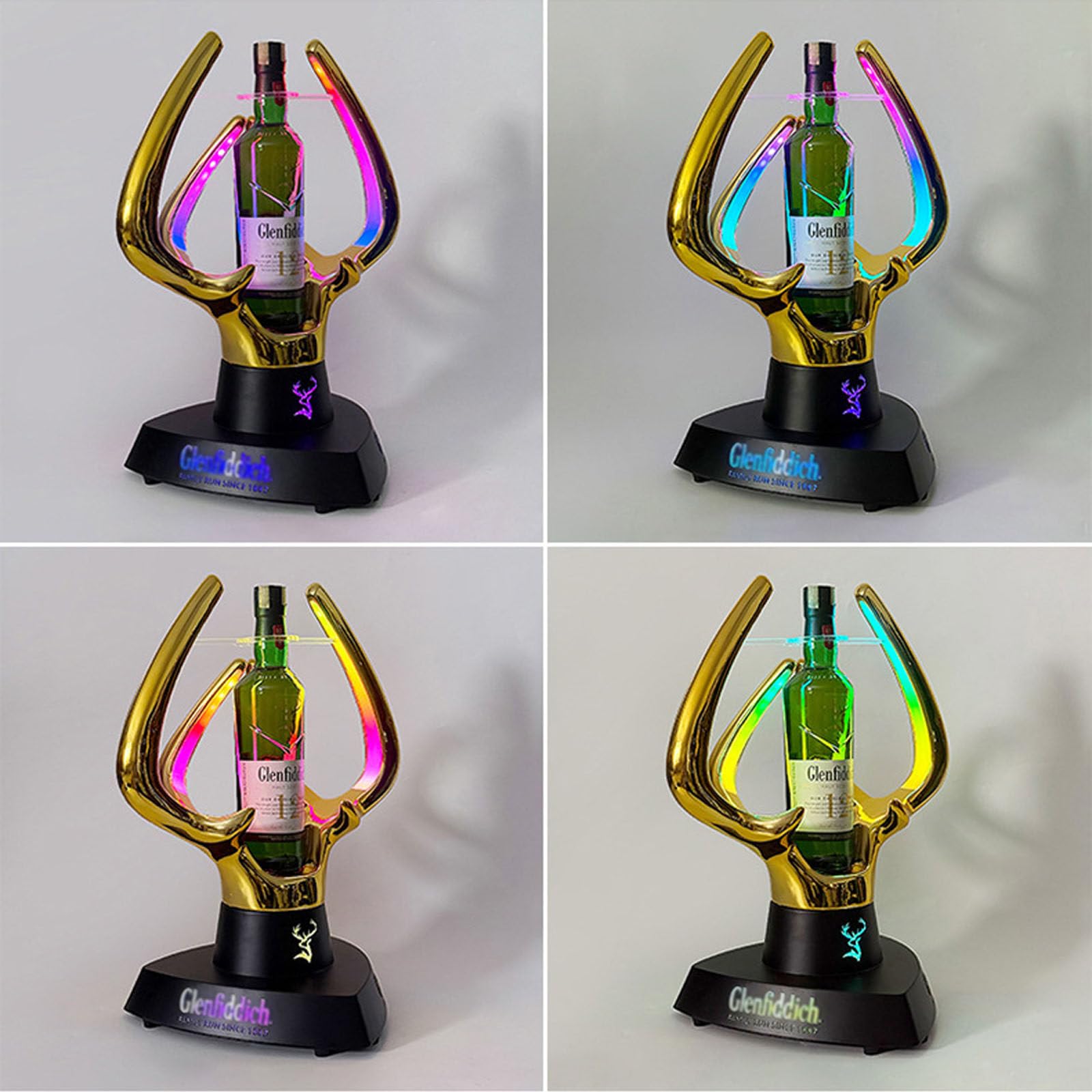 Soporte Para Botellas De Vino Con Forma De Reno, Letrero De Servicio De Botellas, Estante Para Botellas De Vino Con Forma De Ciervo Para Mesa Y Mostrador, Soporte De ExhibicióN De Vino
