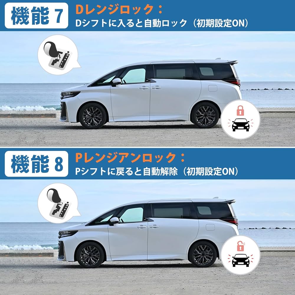 Amazon.co.jp: Virauto 【16機能搭載】トヨタ アルファード 30系