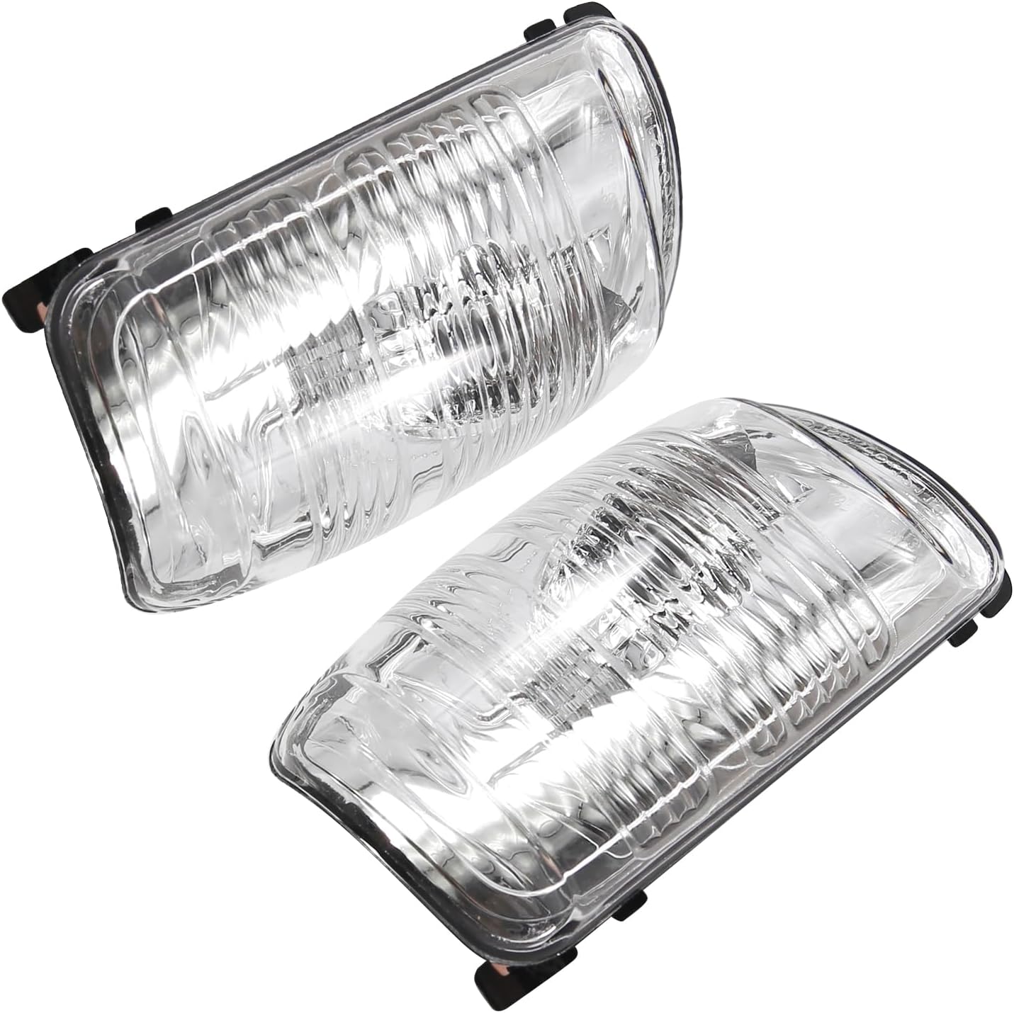 EATAKWARD 2 PCS Wing Mirror Left Driver & Right Passenger Side Turn Signal Light Indicator Lamp Lens Cover Replacement for Ford Transit T150 250 350 2015-2021 MK8 2014 Onwards Replace# 1847387 1847389
