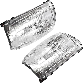 EATAKWARD 2 PCS Wing Mirror Left Driver & Right Passenger Side Turn Signal Light Indicator Lamp Lens Cover Replacement for Ford Transit T150 250 350 2015-2021 MK8 2014 Onwards Replace# 1847387 1847389