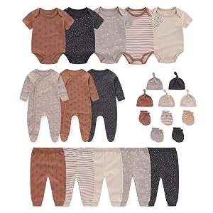 Unisex Baby Boy Girl Clohtes Pants Sets 23 pack Cotton Casual New born Clothing Comfort Infant Birthday Outfit