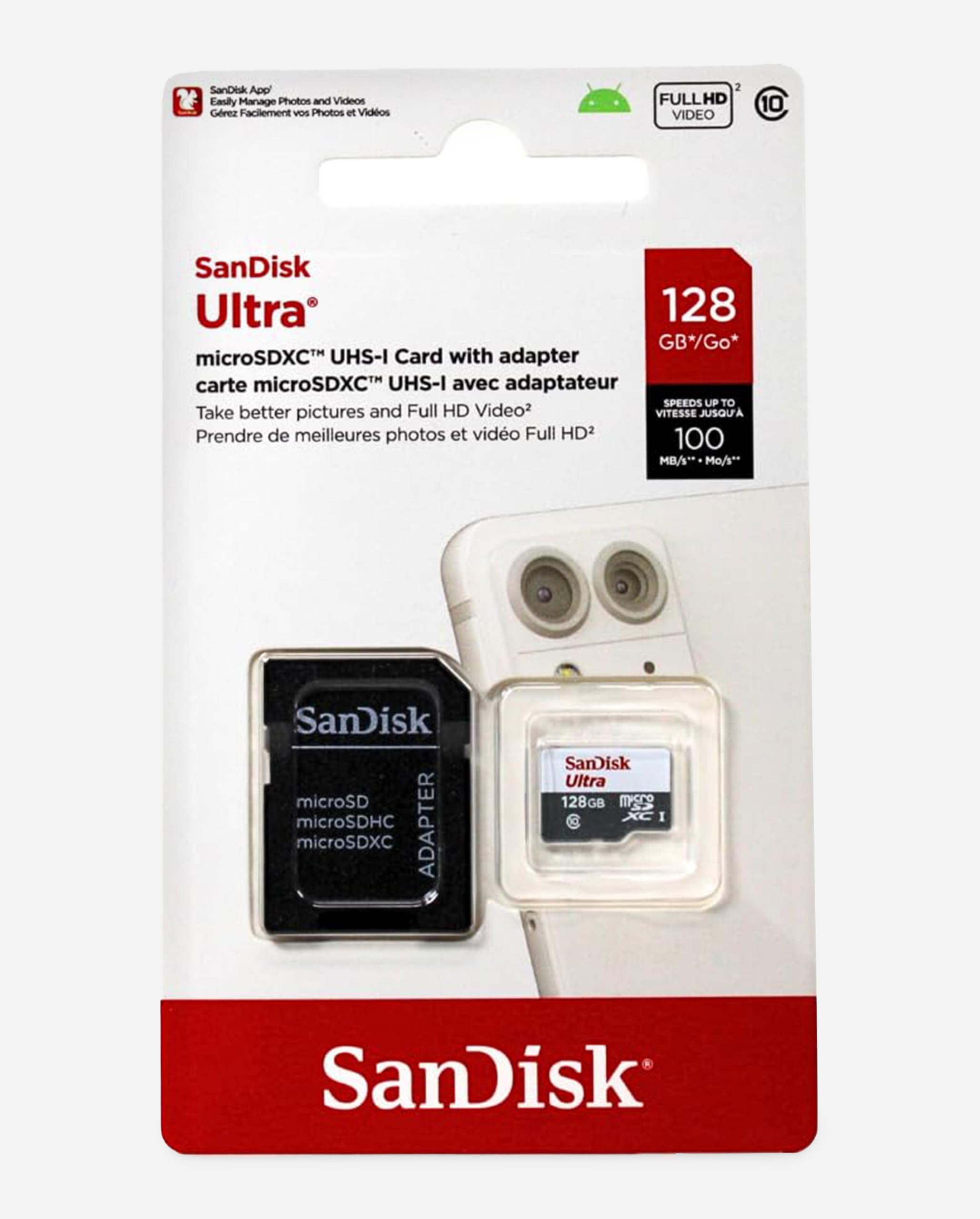 Amazon.com: SanDisk Ultra 128GB UHS-I Class 10 MicroSDXC Memory Amazon.com: SanDisk Ultra 128GB UHS-I Class 10 MicroSDXC Memory