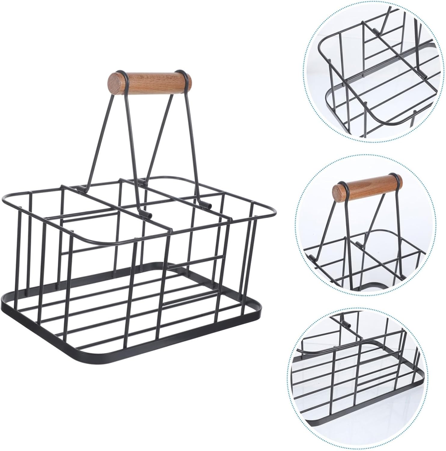 1pc Beer Rack Portable Bottle Holder for Wine and Storage Lightweight Organizer for Home Bars and Restaurants Grey for Housewarming