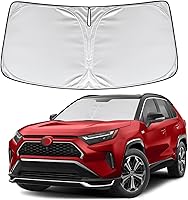 Vista 95 de KAYZT Parasol para parabrisas para Toyota Camry 2012-2017 LE XLE Hybrid SE XSE Sedan plegable, accesorios de ajuste personalizado para ventana