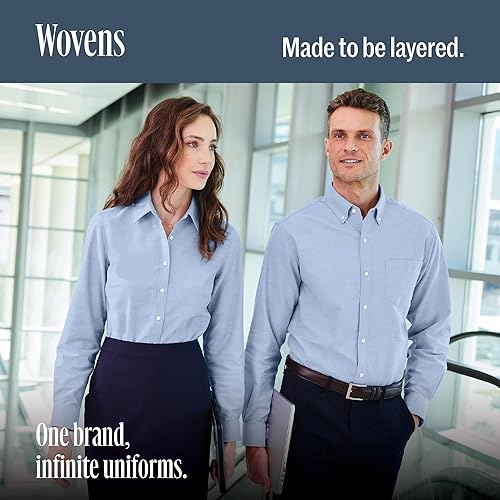 Miniatura 4 de Port Authority Camisa de manga corta SuperPro React con botones para hombre