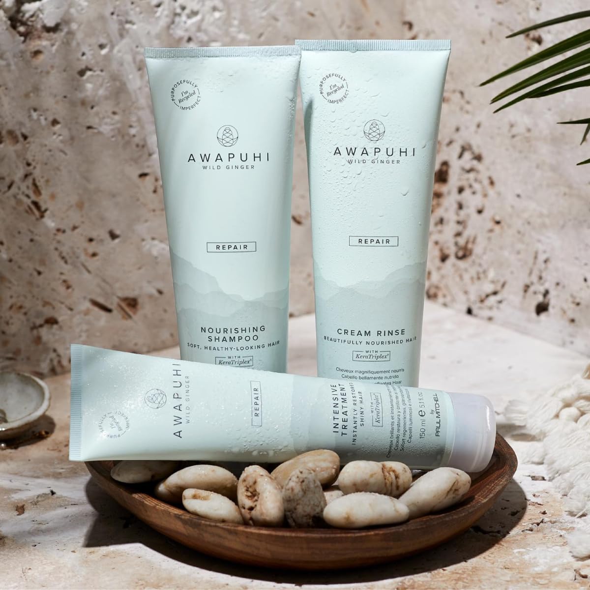 Paul Mitchell Awapuhi Wild Ginger Keratin Intensive Treatment - intensiver Feuchtigkeits-Schutz für beanspruchtes Haar, Haar-Kur in Salon-Qualität