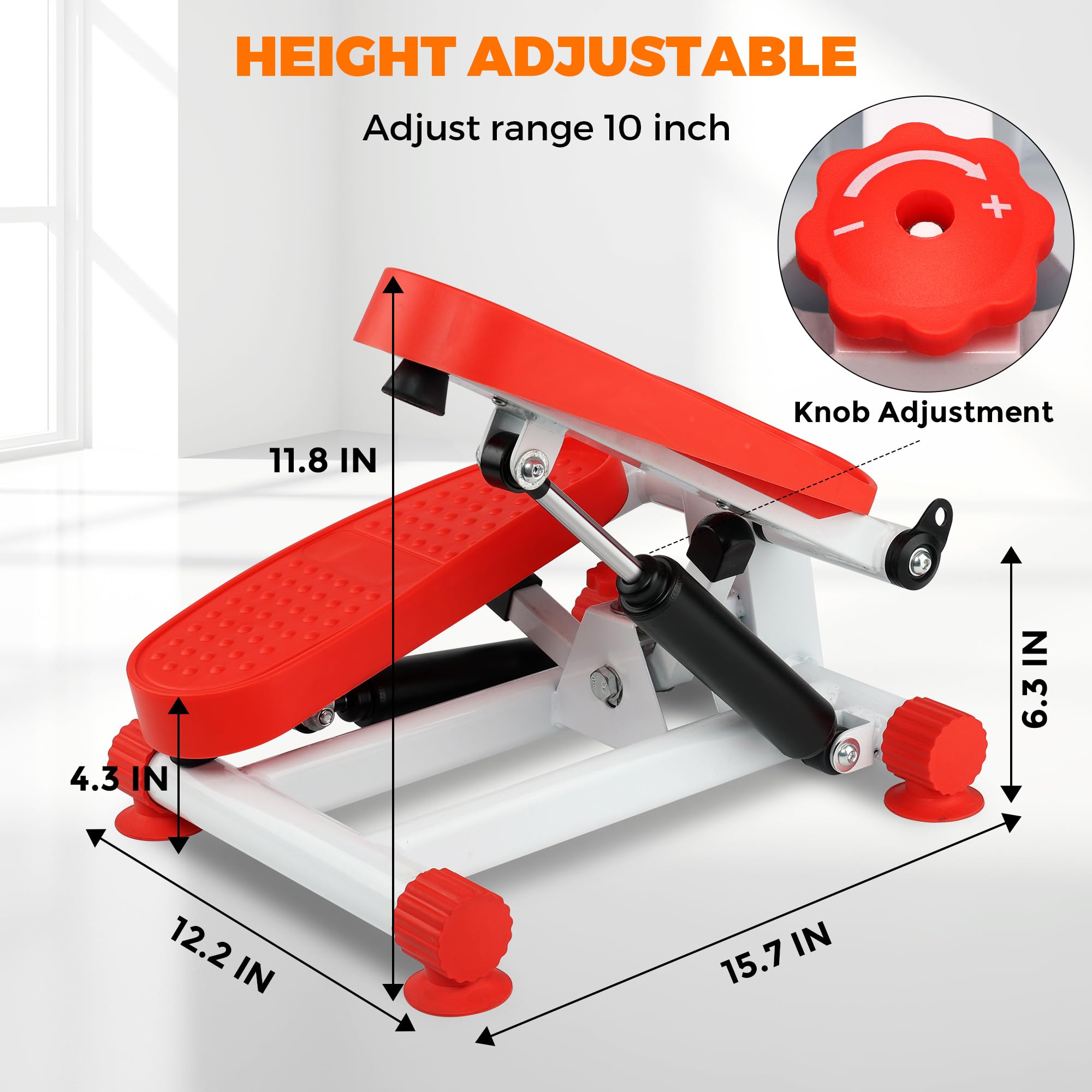 Mini Step Stake Snapklik.com : Steppers For Exercise At Home, Quiet Mini Stepper