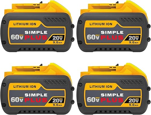 Miniatura 7 de Simple Plus+ Reemplazo para batería Dewalt 12V 5.0Ah DCB120 Batería de repuesto de iones de litio para Dewalt 12V Max DCB123 DCB127 Herramientas