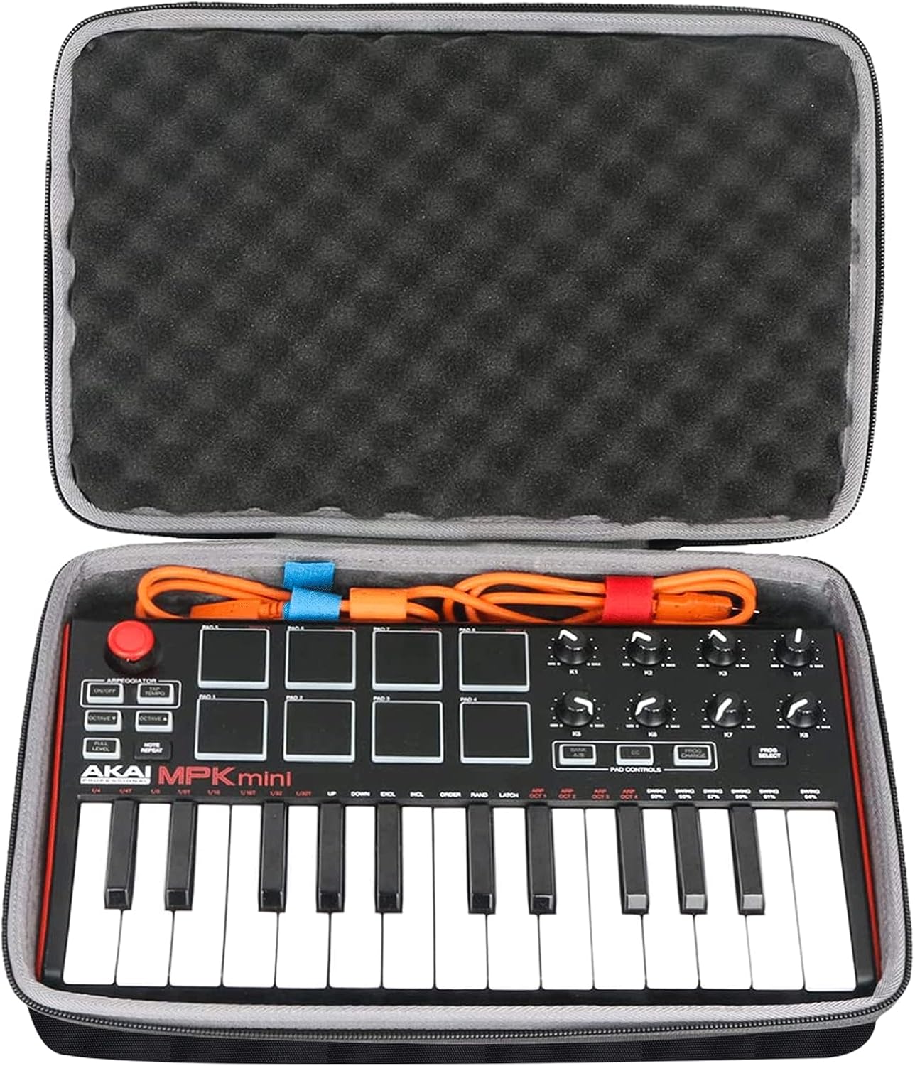co2CREA Hard Case Replacement for Akai Professional MPK Mini MKII/MPK Mini Play 25 Key USB MIDI Keyboard Controller