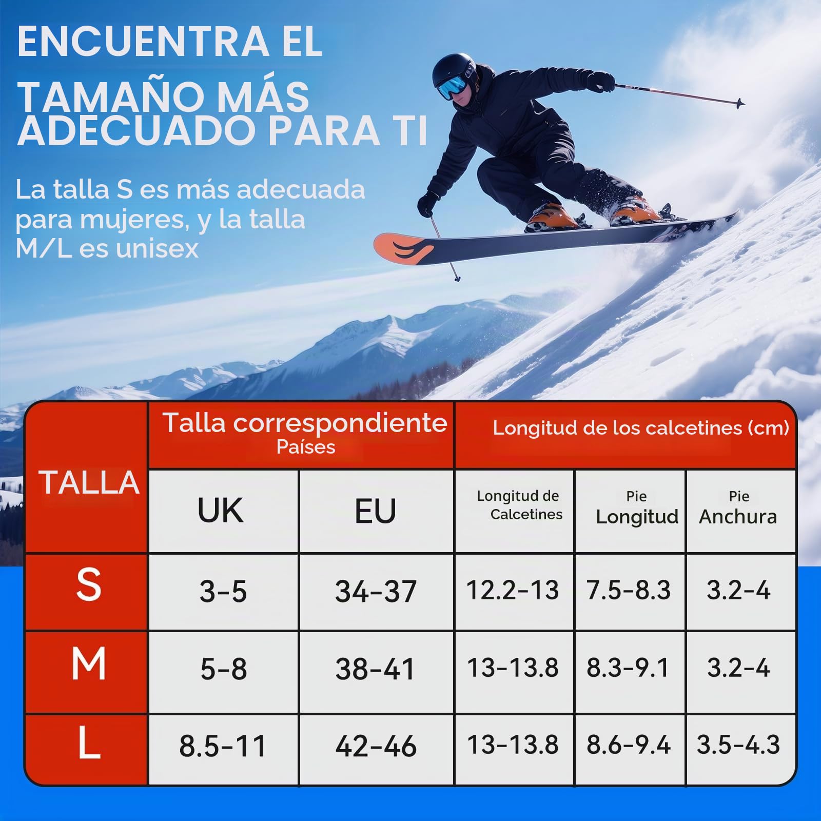 Calcetines Calefactables Batería Recargable Hombres Mujeres 4 Temperaturas Ajustables Ciclismo Al Aire Libre Camping Senderismo Motocicleta Esquí S Tamaños