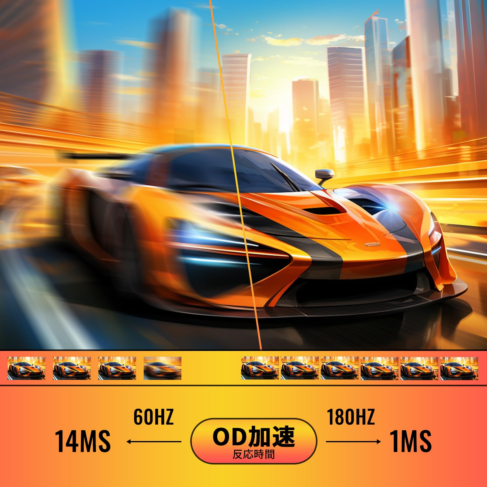 Minifire ゲーミングモニター MFG24F4Sサムネイル6