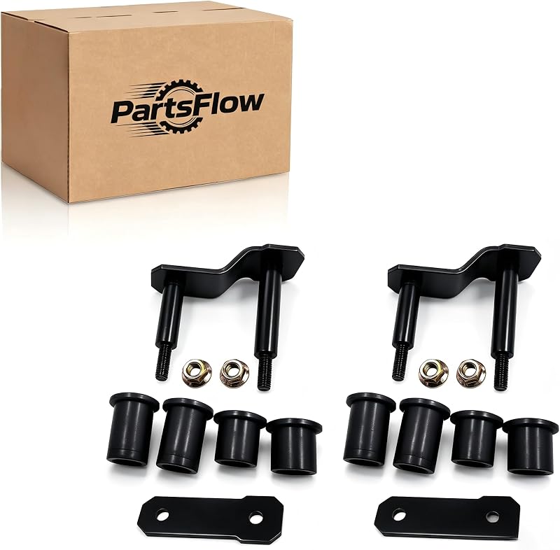 Kit de suporte de mola de lâmina traseiro PartsFlow para Nissan Frontier 2005–2019 e Xterra 2005–2015