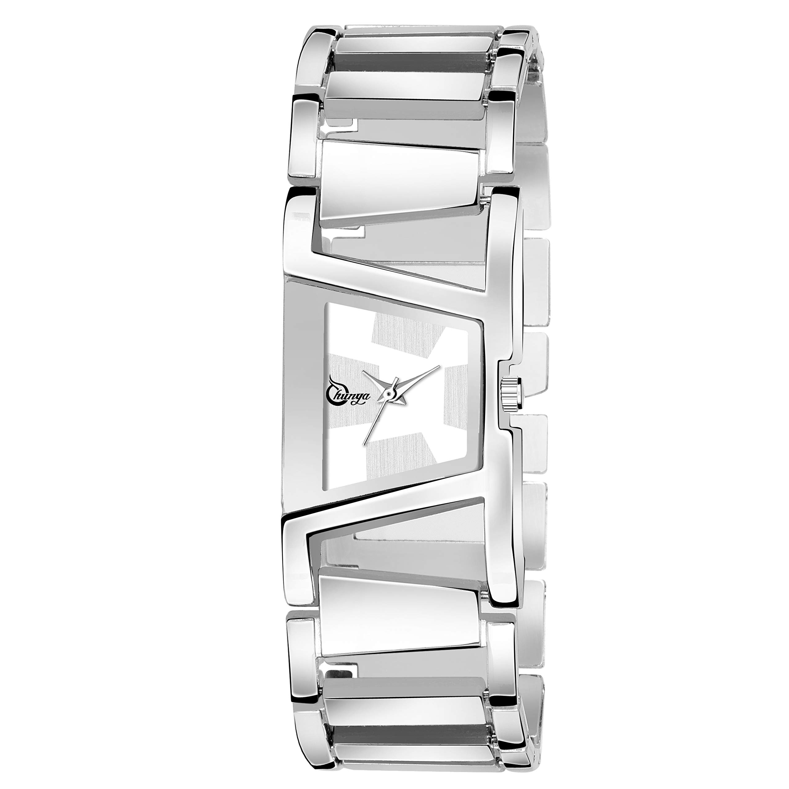 SATNAM ART Girls Analog Stainless Steel Bracelet Watch, Romantic Design, Silver (B0DB7N3W27) Amazon Price History, Amazon Price Tracker
