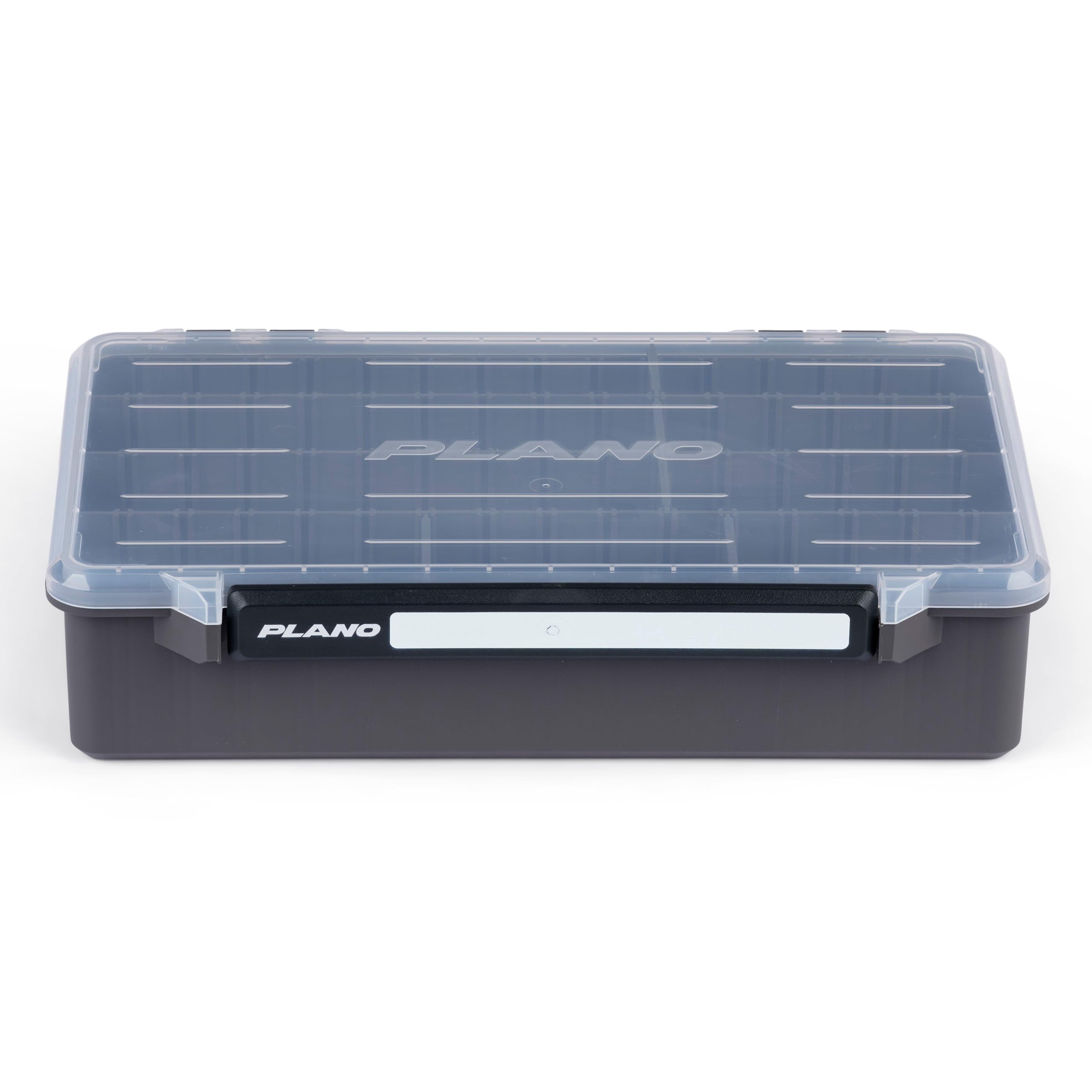 Photo 1 of [Latch is broken] [DAMAGED] Plano StowAway 3700 Deep Stow Tackle Box, with Corrosion-Preventive Rustricor, Single Latch Design, Transparent DuraView Lid, Stackable Storage for Fishing Bait, Lures and Gear