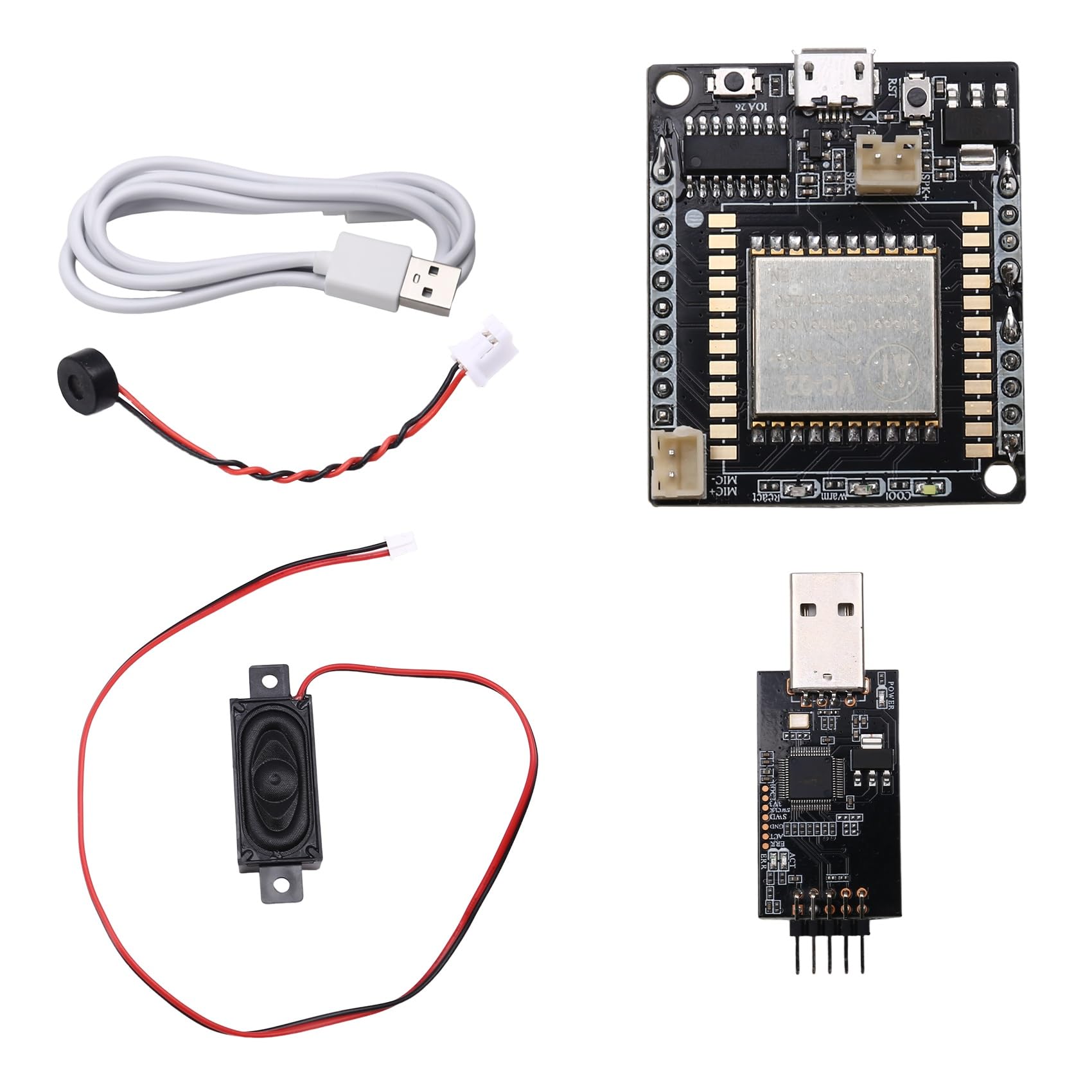 Módulo de voz inteligente sin conexión AI-02-Kit para automatizar con comandos 8