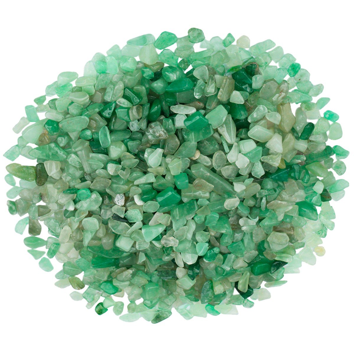 Pierres écrasé Aventurine Verte cristaux polis mookaitedecor