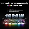 GravaStar Mercury K1 Pro RGB Wireless Mechanical Gaming Keyboard with Aluminum Frame, English Q, Special Edition, Cyberpunk