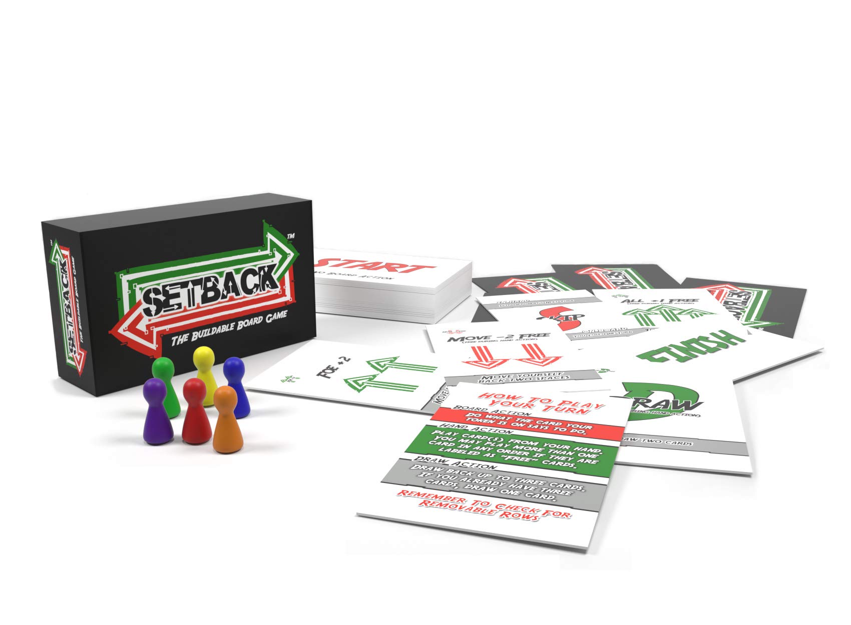 Buy SetBack: The Buildable Board Game Online at desertcartINDIA