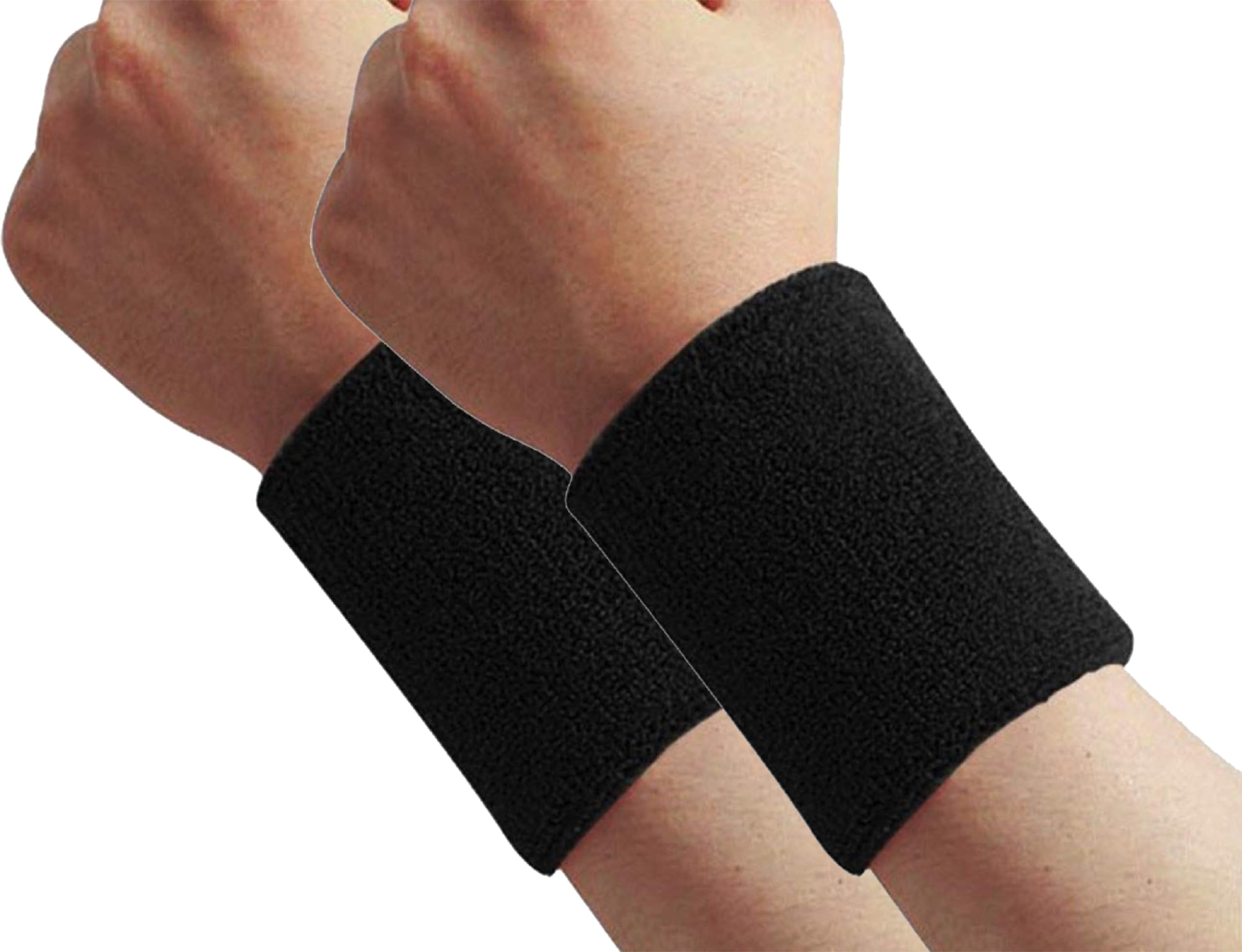 JUST RIDER Cotton Wrist Band for Men & Women 3 Inch - Wrist Sweat Band for Badminton Football, Basketball, Running & Athletic Sports, Sweat Absorbent Wrist Bands (1 Pair) (B0DFWWGNR7) Amazon Price History, Amazon Price Tracker