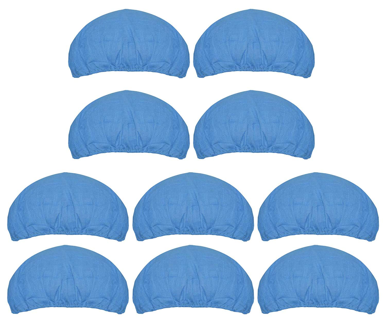 Kuber Industries 100% Cotton Reusable Stretchable Anti Pollution Caps, Surgeon Caps (Pack Of-5, Blue)-MASK46343 (B088XLJZZ1) Amazon Price History, Amazon Price Tracker