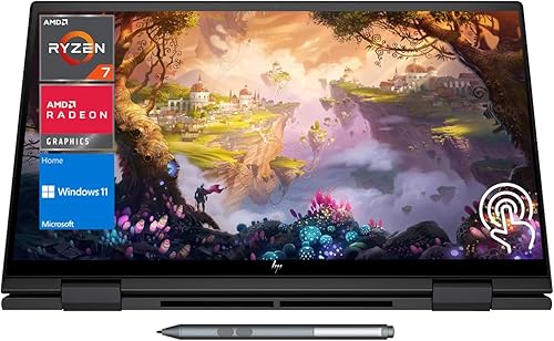Miniatura 1 de HP Envy x360 - Laptop 2 en 1, pantalla táctil FHD de 15.6 pulgadas, procesador AMD Ryzen 7 5825U, 32 GB de RAM, SSD de 1 TB, HDMI, lápiz capacitivo,