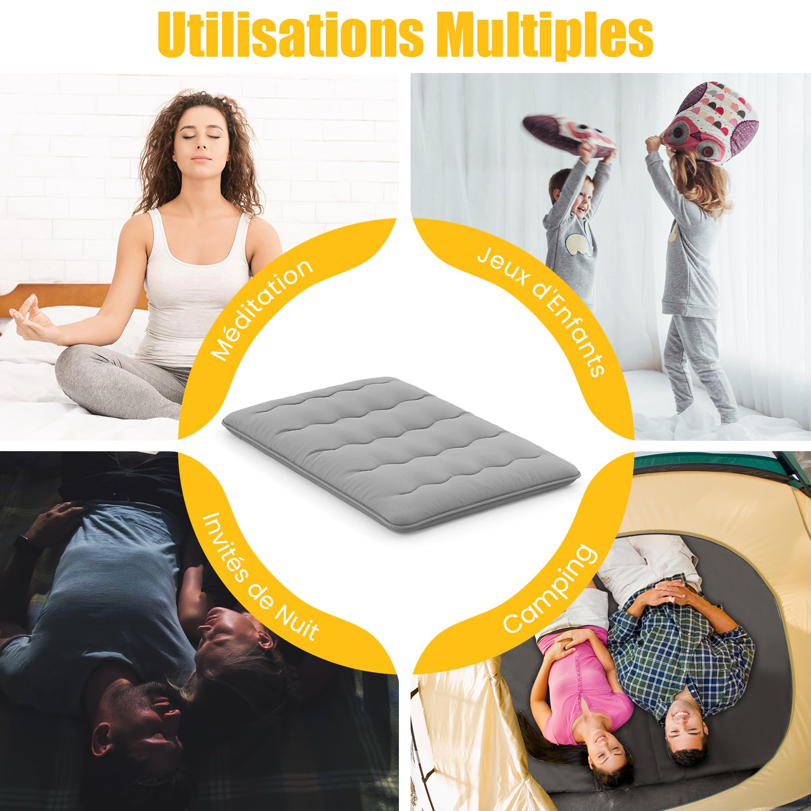 GIANTEX Matelas Futon Japonais Portable