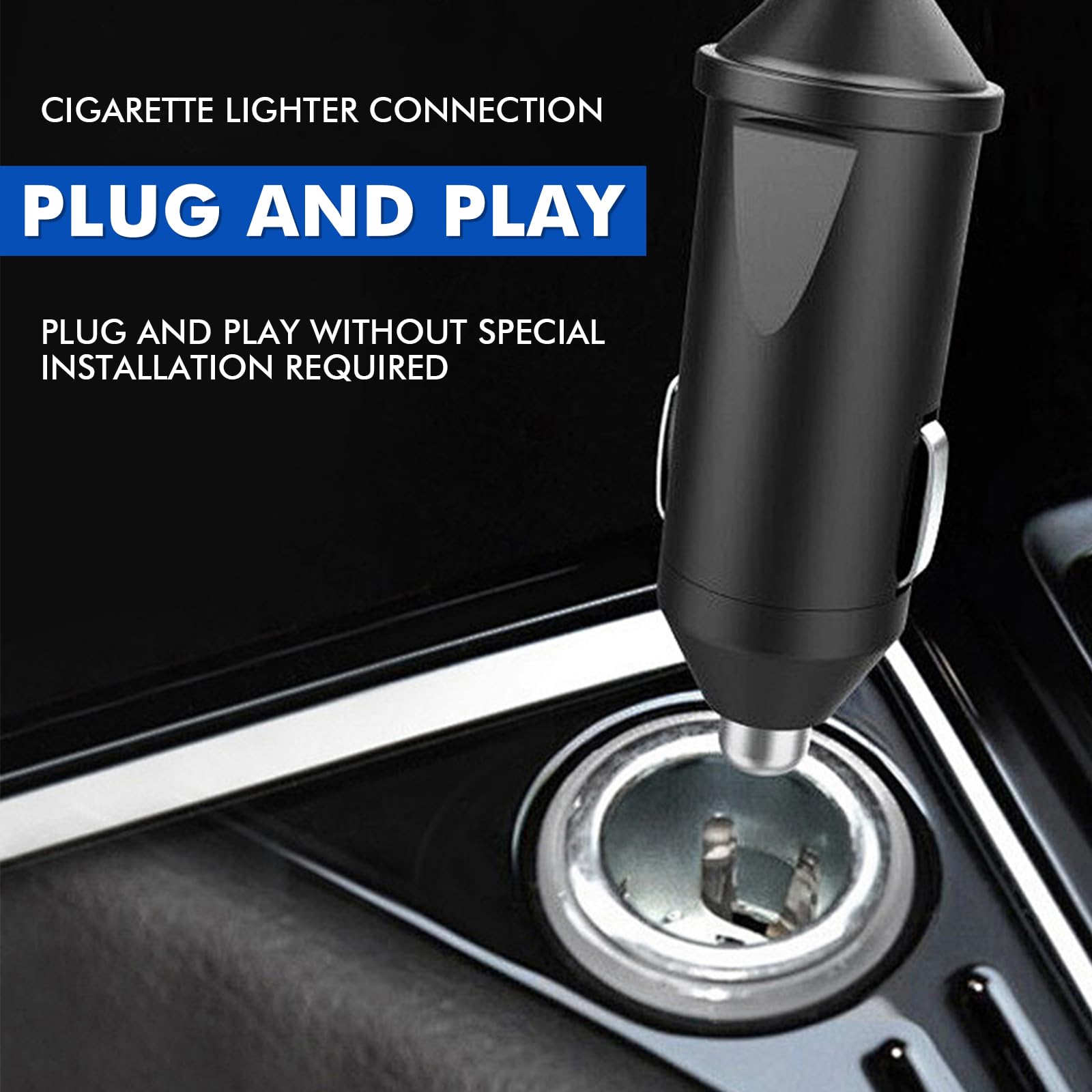 Bollitore elettrico portatile da viaggio, 12 V/24 V, 1,2 litri, in acciaio inox, con presa accendisigari, fino a 100 °C, con display LCD per acqua calda, caffè, tè, auto, camion, campeggio