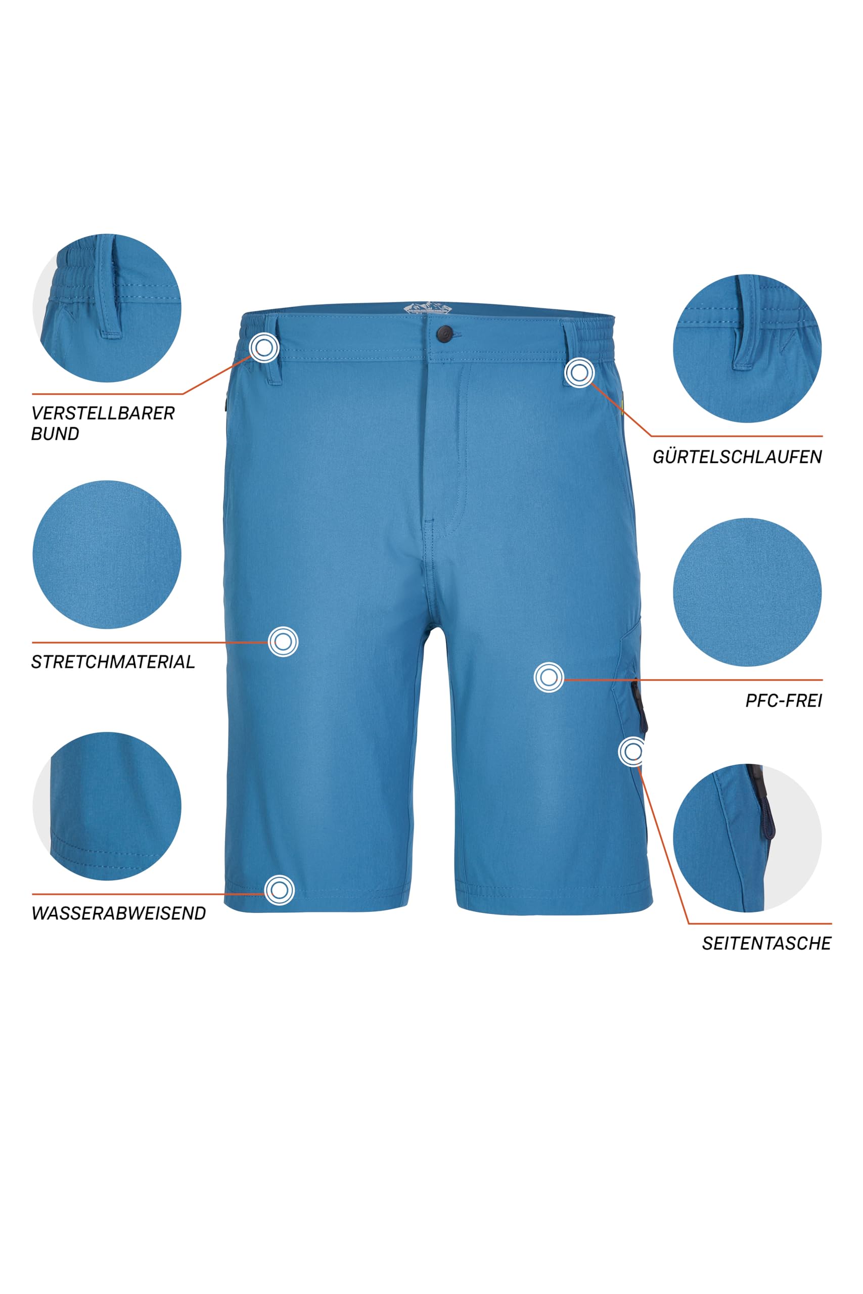 Killtec Kos 249 Mn Brmds - Funkcjonalne bermudy Men´s
