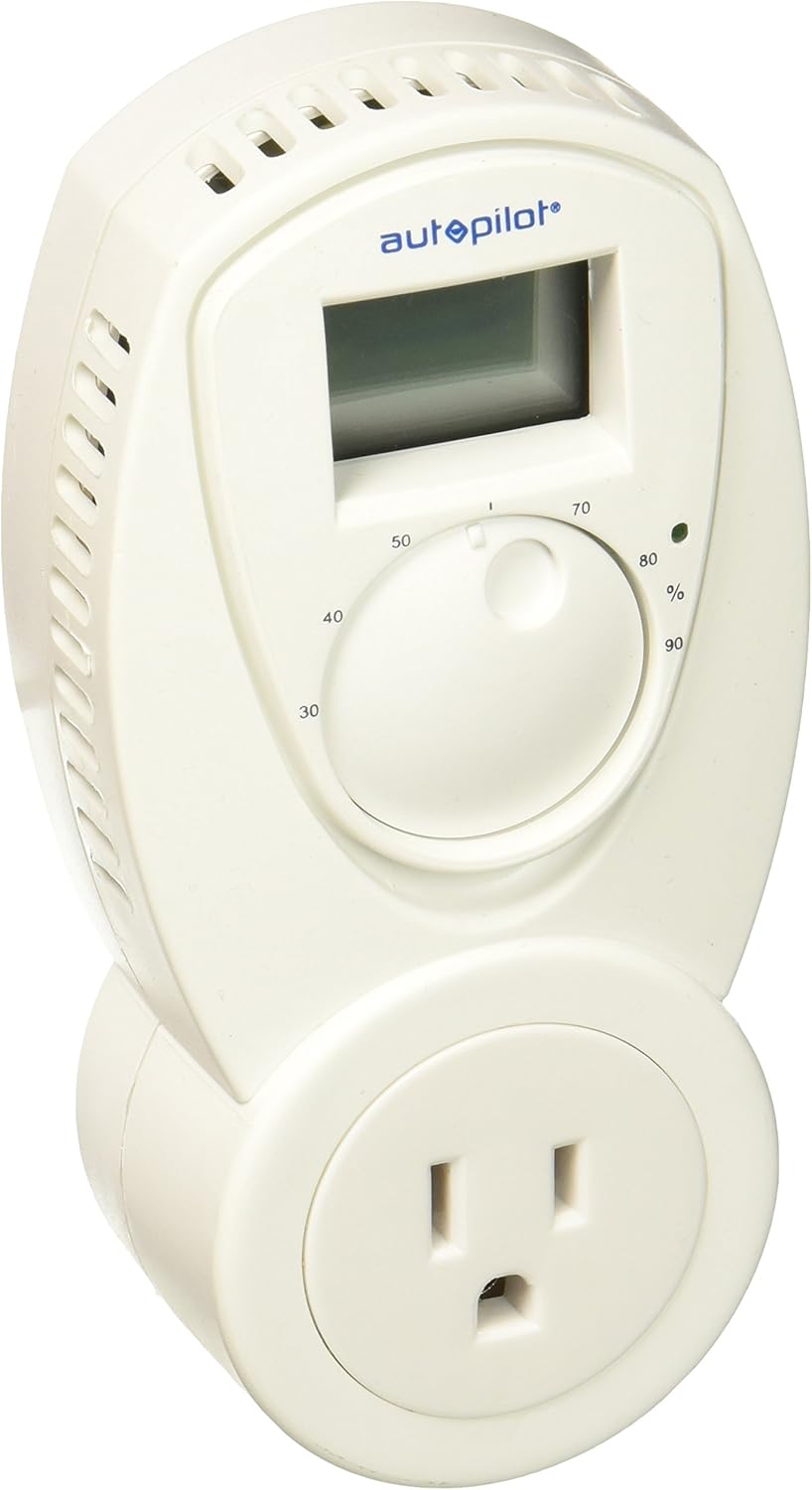 Hydrofarm APSCD Dehumidifying Humidistat, White