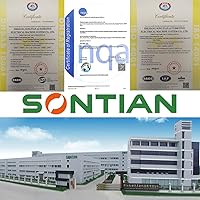 Vista 8 de Protector de lluvia Deflector de viento para montaje exterior, viseras de ventana con cinta compatible con Ford F-250 1999-2016 Super Duty