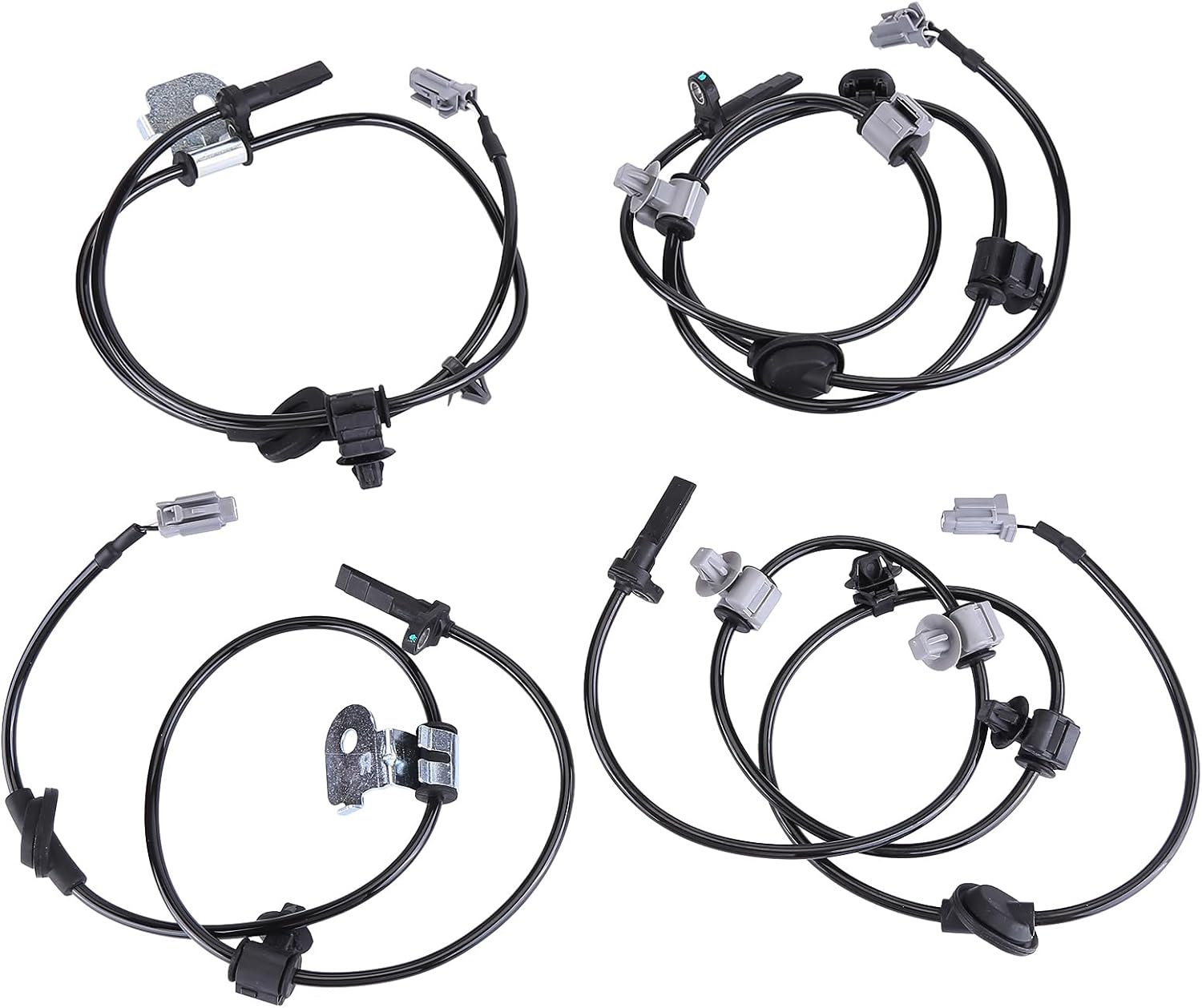 ABS Wheel Speed Sensor Fit for 2016-2017 for Subaru Crosstrek 2014-2018 for Subaru Forester 2013 for Subaru XV Crosstrek Rear Left Rear Right Front Left Front Right 4pcs ABS Sensors