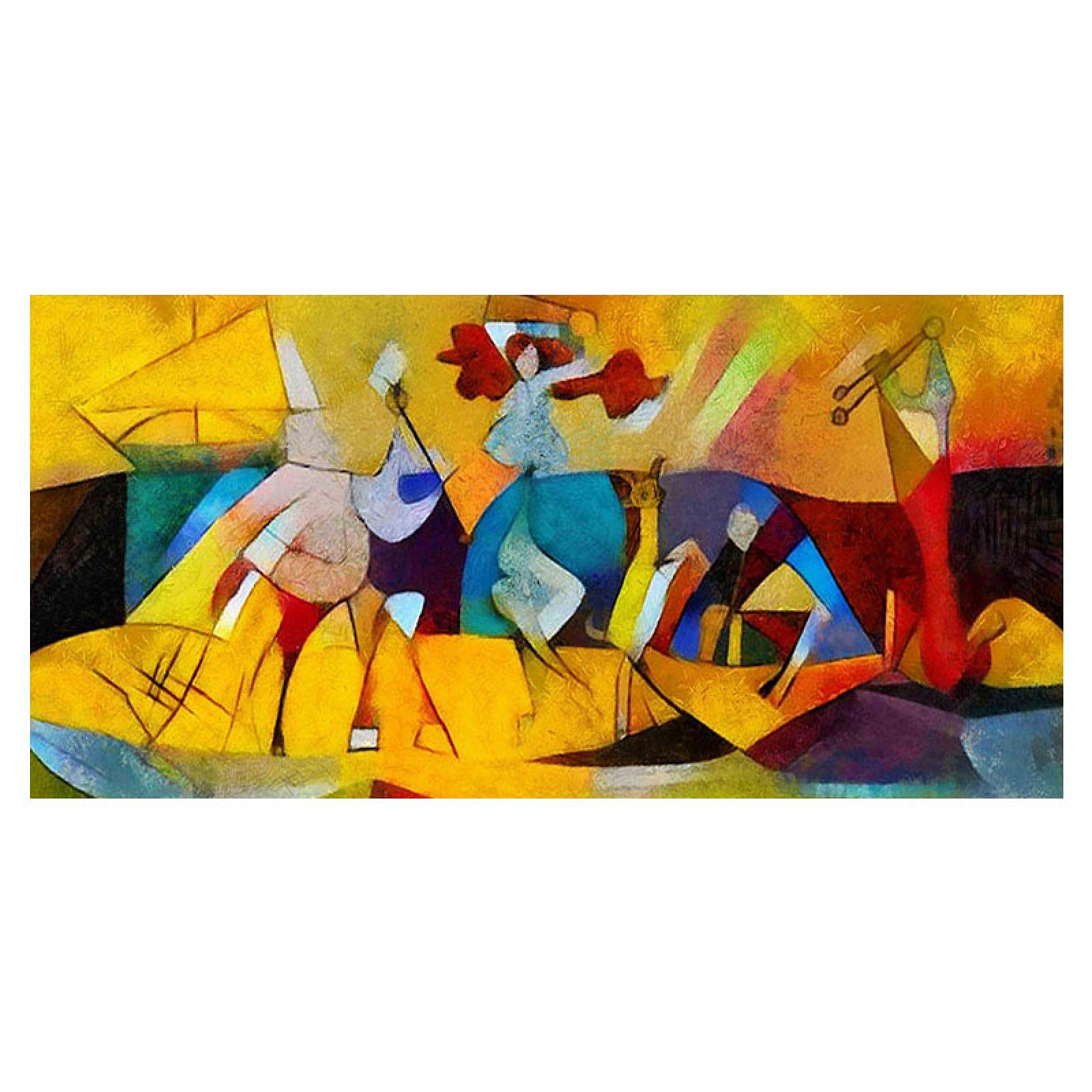Rumlly Paysage Abstrait Célèbre Par Picasso Oeuvres HD Impression Toile Peinture Mur Art Photos Pour Salon Moderne Décor À La Maison 90x180cm Sans Cadre