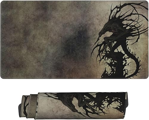 Miniatura 2 de MTG - Tapete de juego TCG, juego de mesa, juego de cartas, juego de cartas, tapete de escritorio, tapete de escritorio, bordes cosidos pintados a