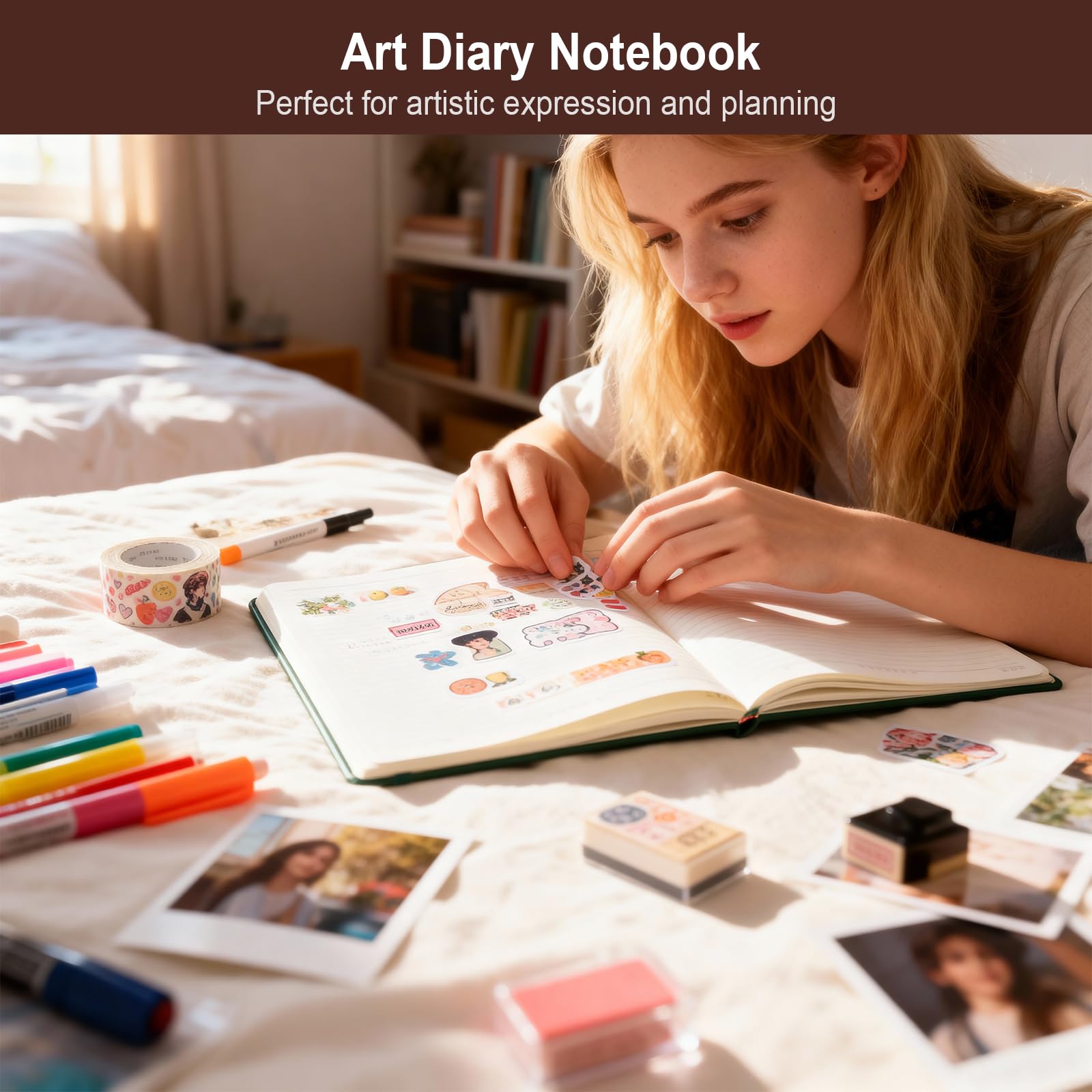 ViVin Quaderno a righe formato A4 per lavoro, 21,6 x 27,9 cm, in pelle, con copertina rigida, 192 pagine, professionale, a righe, per ufficio e affari