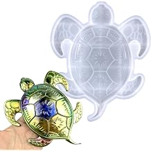 Sea Turtle Resin Molds, 3D Animal Silicone Molds for Epoxy Resin, Large Turtle Silicone Resin Molds for Art Craft Wall Hanging Home Decor Desktop Ornament