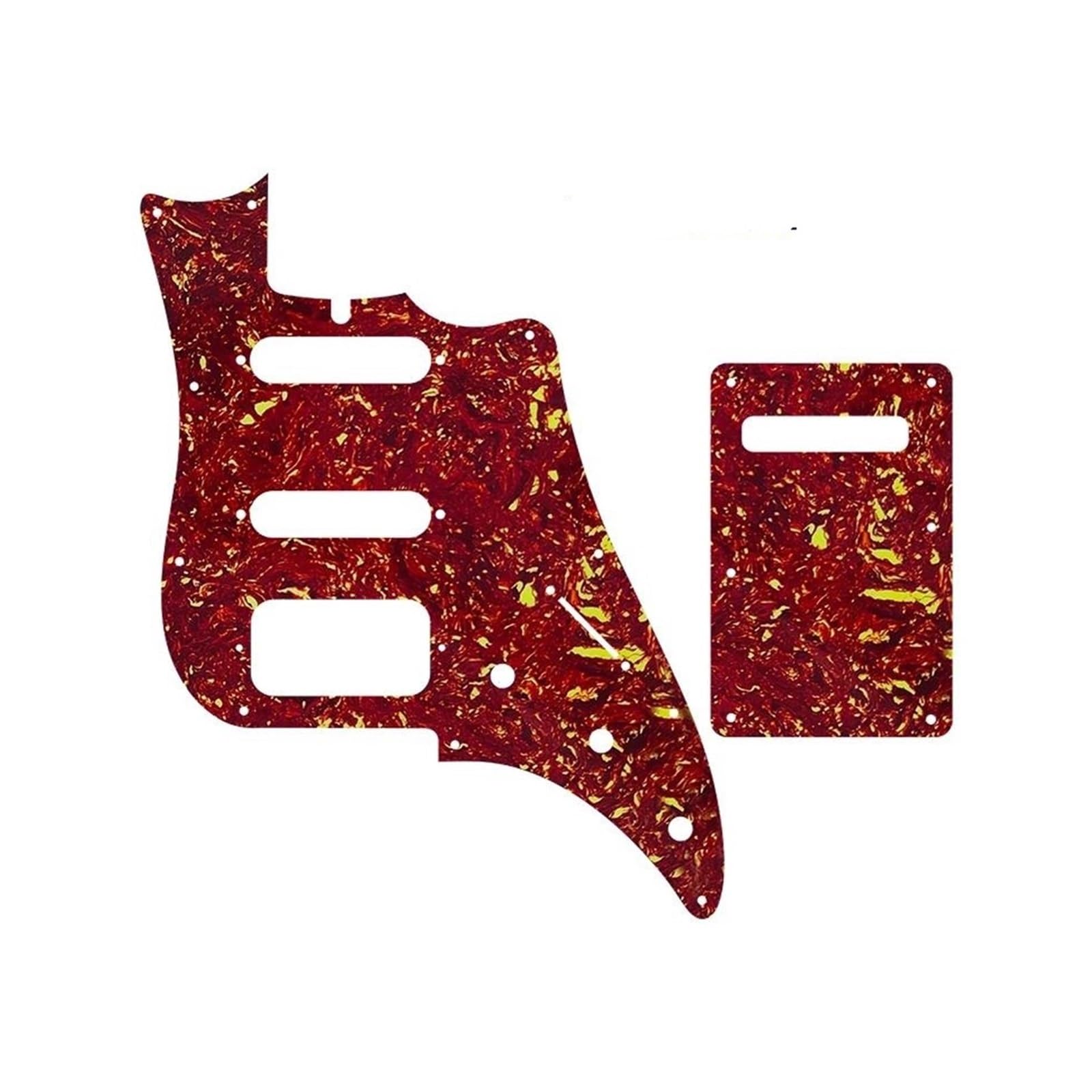 Zestaw Pickguardów Do Gitary Elektrycznej Pickguard I Tylna Płyta Do Gitary 6strunowej W Opcji Wielokolorowej(5)