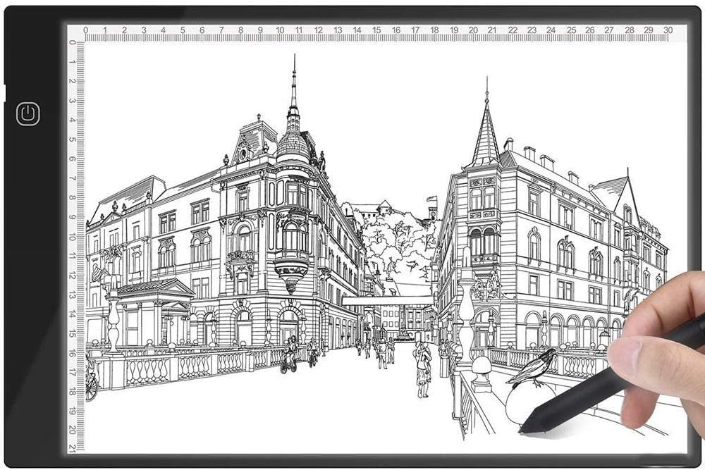 light box per tracciare l'artcraft a4 led