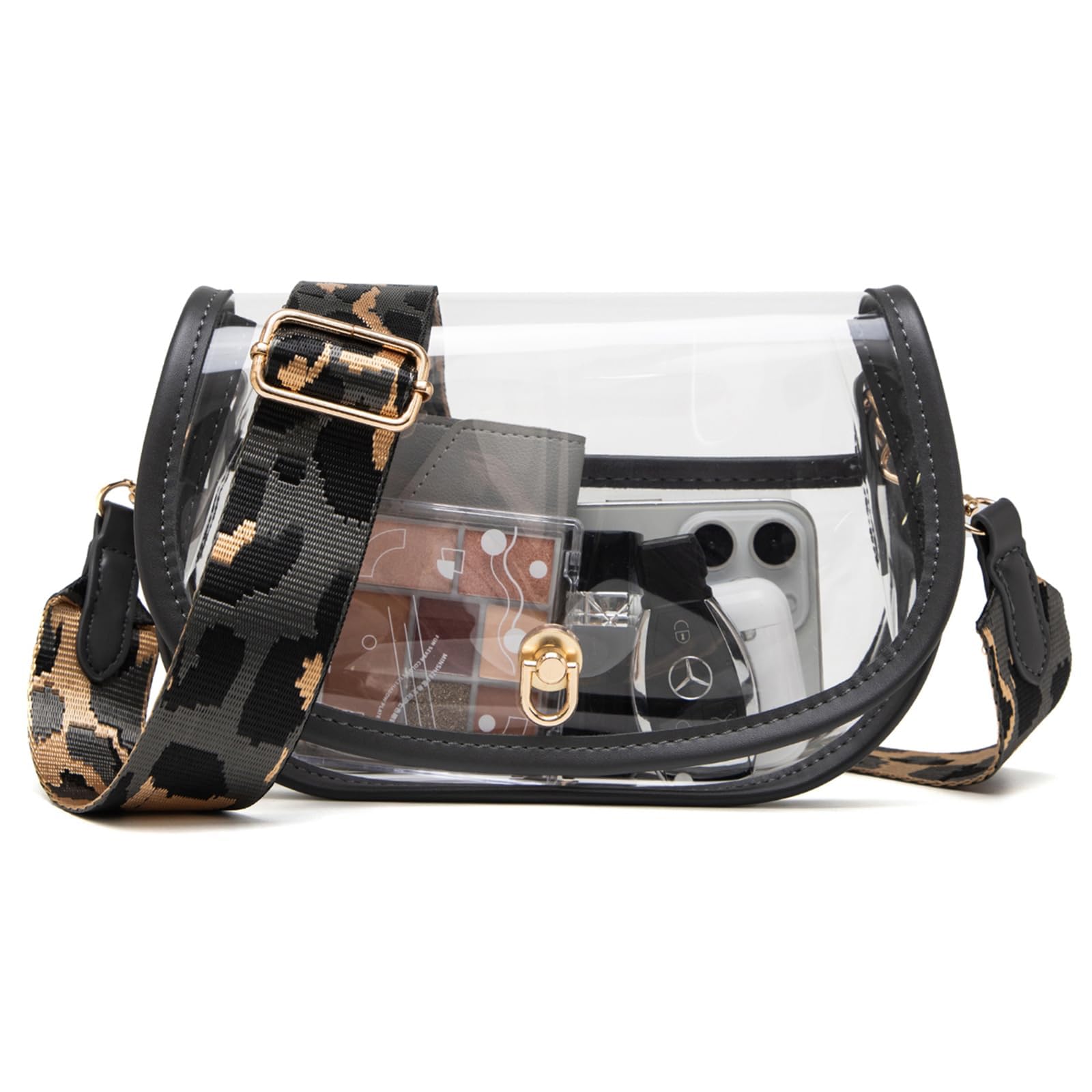 Wuflyover Clear Crossbody Bag Stadium Approved