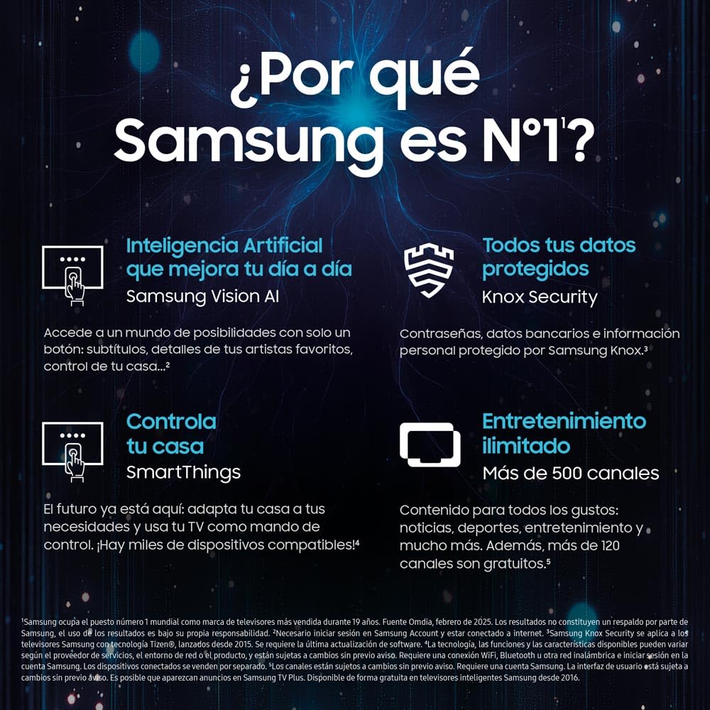 Samsung TU75U8005FUX, Smart TV 75", 4K Ultra HD QLED, HDR, LED [Versione Francese, Spagnola, Portoghese]