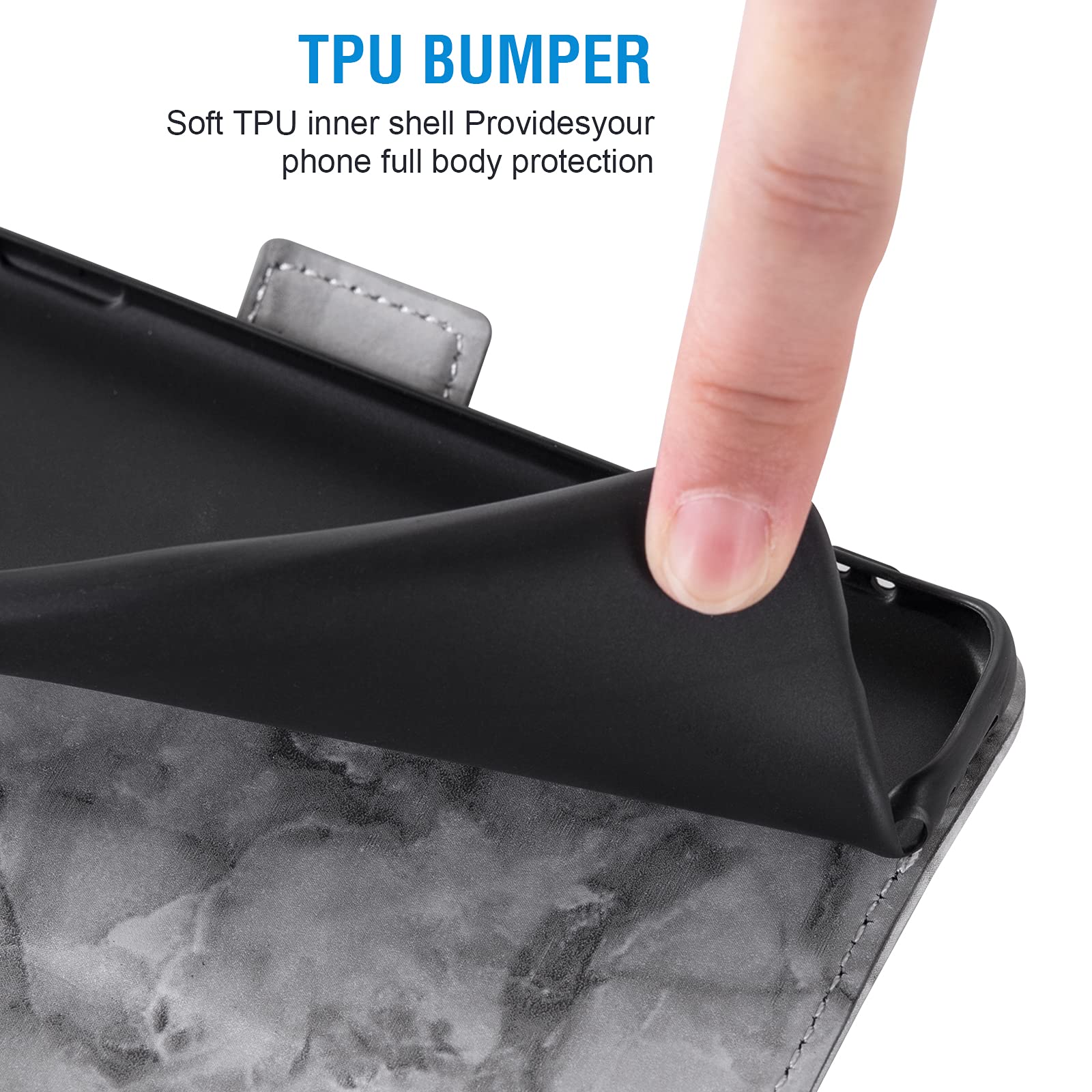 SHYXGLON Funda Para OPPO A16 Y OPPO A16S Con Cristal Templado, OPPO A16 Funda Transparente Ultra Fina Delgada Caso Slim Suave TPU Silicona Anti-Choque Case Para OPPO A16S (Rosa/Morado