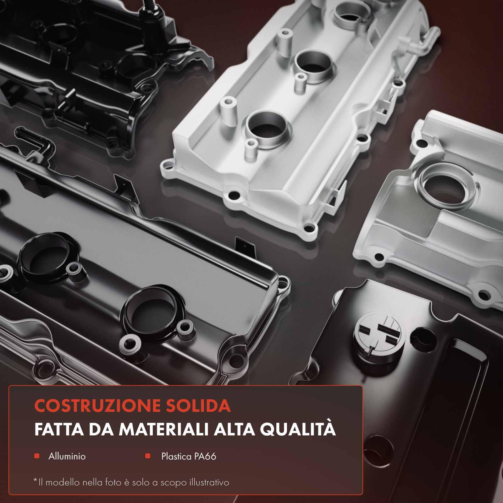 Frankberg Coperchio testata Cilindro Compatibile con Freelandel 2 L359 2.2 TD4 4x4 R.a.n.g.e R.o.v.e.r Evoque L538 2.2 D Freelandel 2 L359 2.2 SD4 4x4 Discovery Sport L550 2.2 D 4x4 LR004200