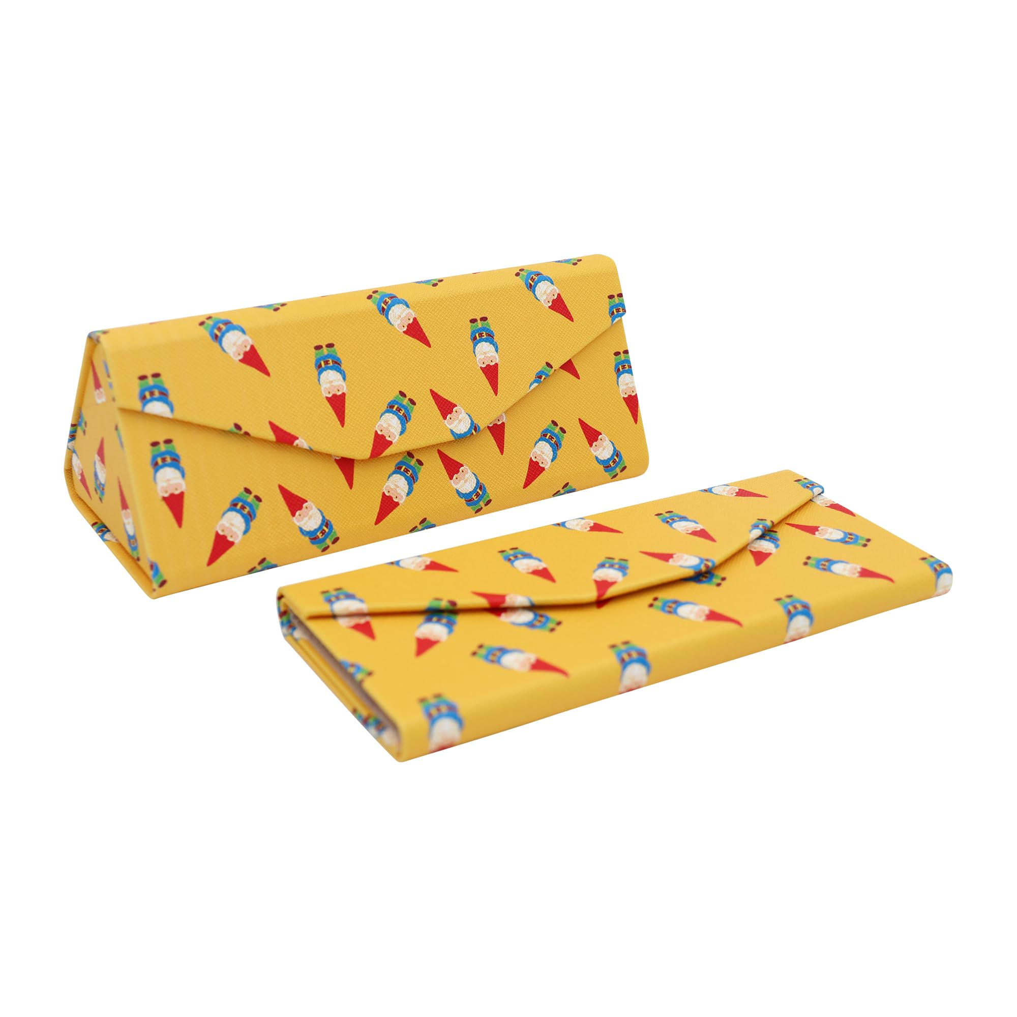 Real Sic Glasses Case for Men and Women - Magnetic Folding Hard Shell Sunglass Holder - Inspired by Activities/Hobbies