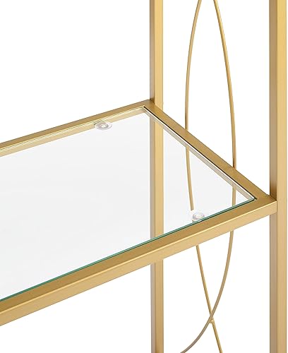 Miniatura 5 de Crosley Furniture Helena Glass Etagere, oro